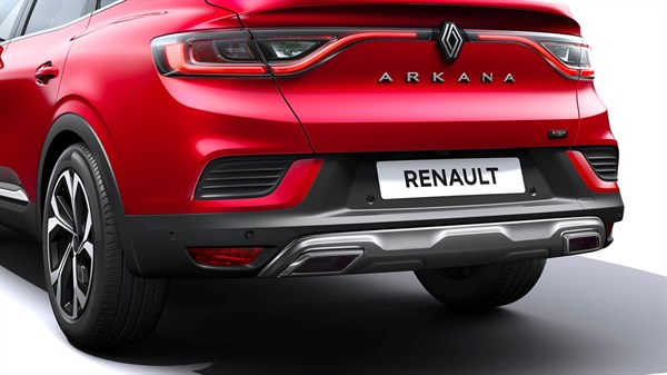 Renault Arkana E-Tech full hybrid - accessoires - ski arrière à double canule