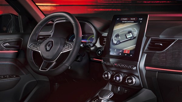 Renault Arkana E-Tech full hybrid - multimédia - assistance