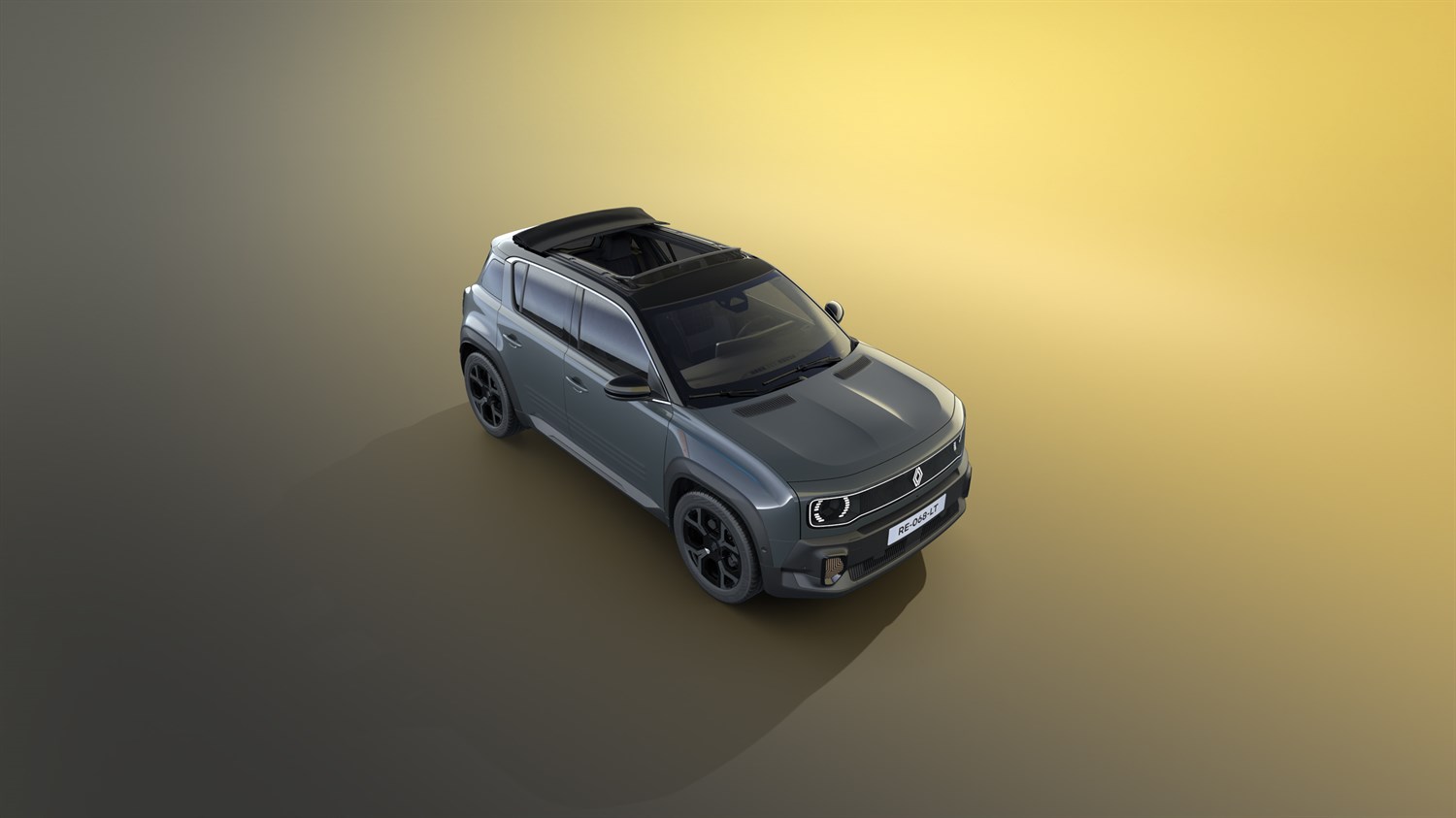 gris urbain - Renault 4 E-Tech 100% électrique