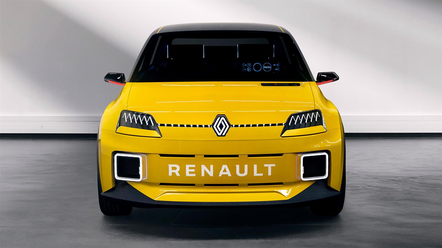 design iconique modernisé - Renault 5 E-Tech electric prototype